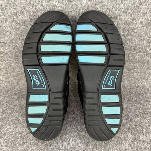✅Softwalk Womens Size 9 Black Slip-On casual Comfort Walking Shoes Relax Loafers - Picture 2 of 12